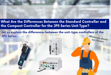 What Are the Differences Between the Standard Controller and the Compact Controller for the JP5 Series Unit Type?