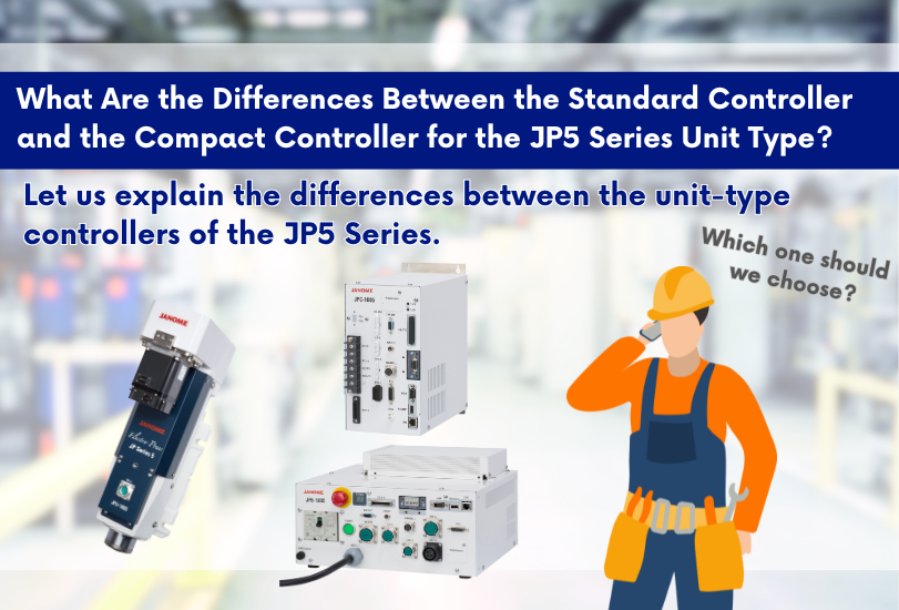 What Are the Differences Between the Standard Controller and the Compact Controller for the JP5 Series Unit Type?