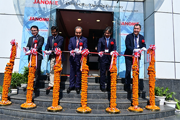 Tape Cutting at JIE-India